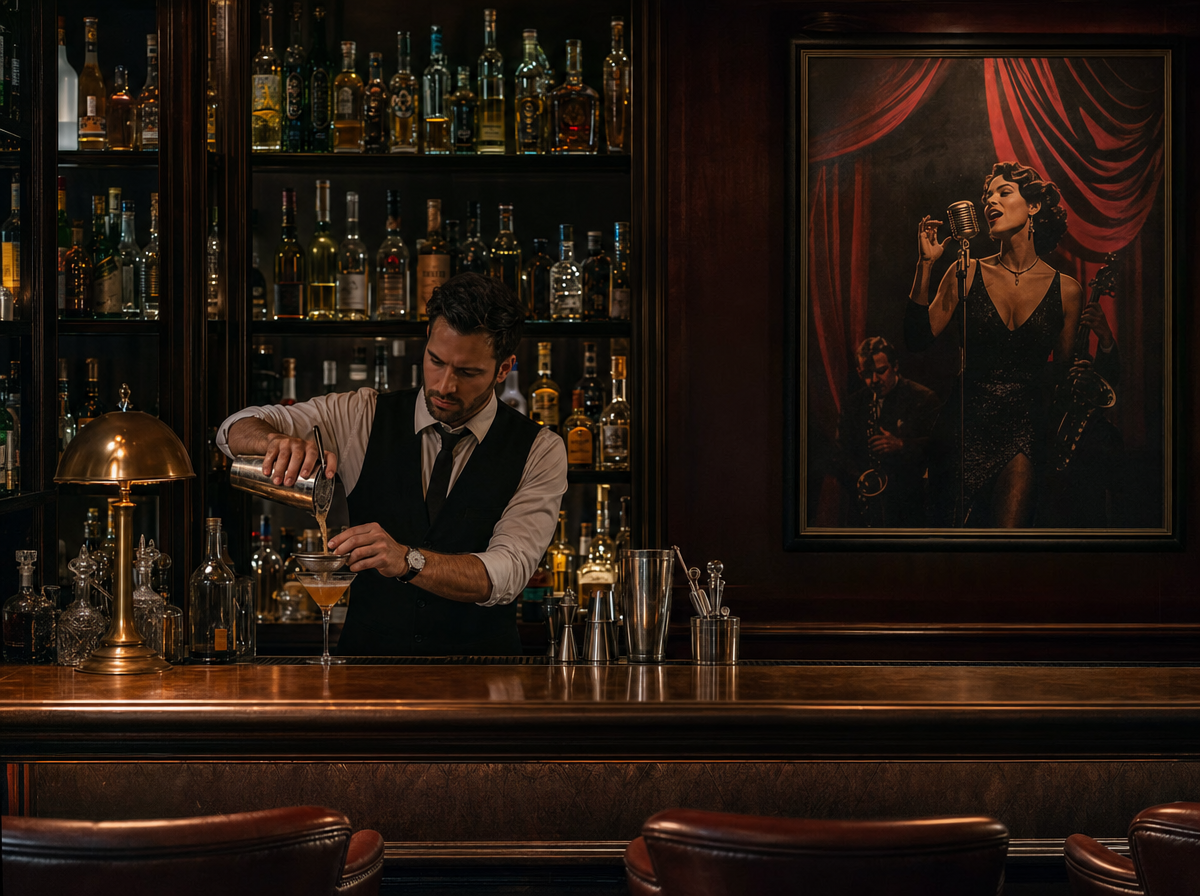 Tirage encadré — Bar & lounge