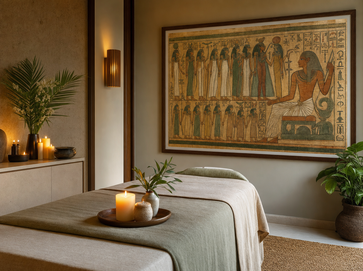 Tirage encadré — Spa & bien-être
